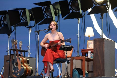 Lizzy McAlpine at the Bonnaroo Music & Arts festival in June.