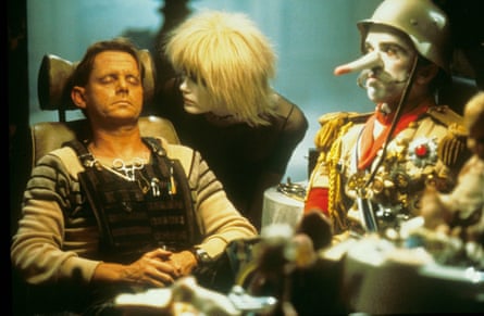 A still from the original version of Blade Runner.