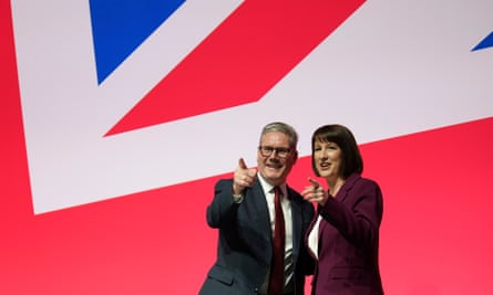 Rachel Reeves, right, will unveil a green paper detailing the government’s industrial strategy.