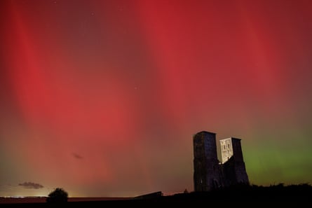 Northern lights seen across parts of England