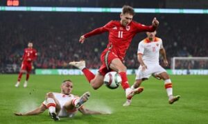 Wilson edges Wales to victory over Montenegro to extend Bellamy run