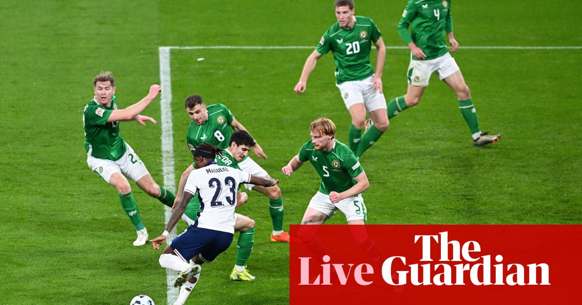 England v Republic of Ireland: Nations League – live