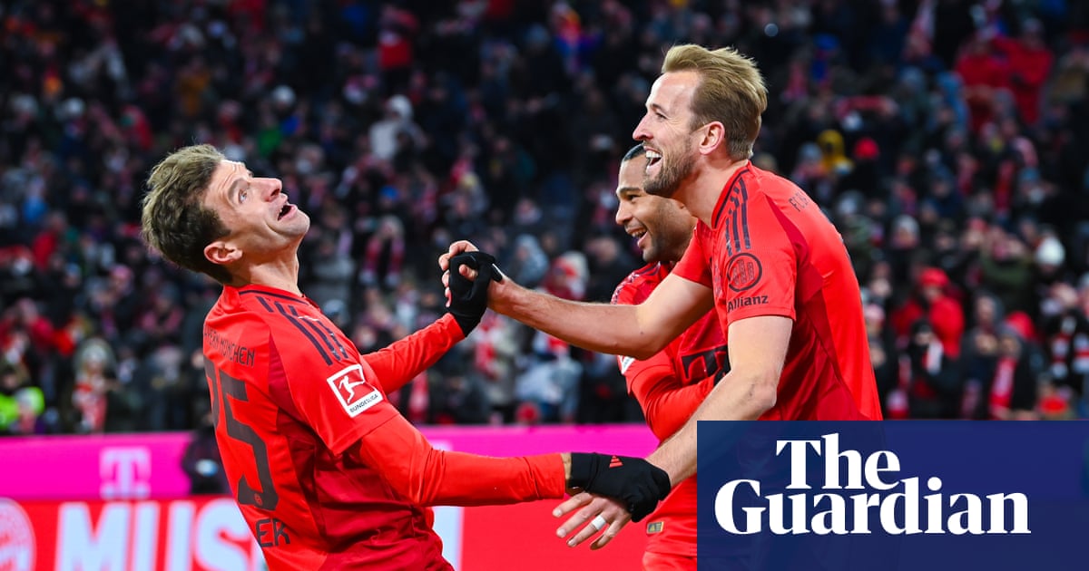 European football: Kane hits hat-trick for leaders Bayern as PSG cruise