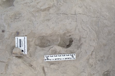 Footprints in Kenya ‘show distant relatives of modern humans coexisted’