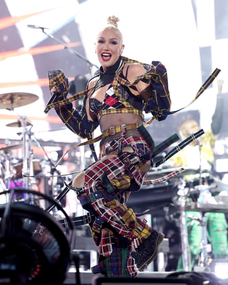 Gwen Stefani playing Coachella in April 2024