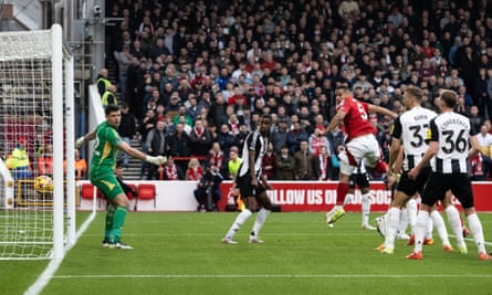 Harvey Barnes wraps up Newcastle’s comeback win at Nottingham Forest