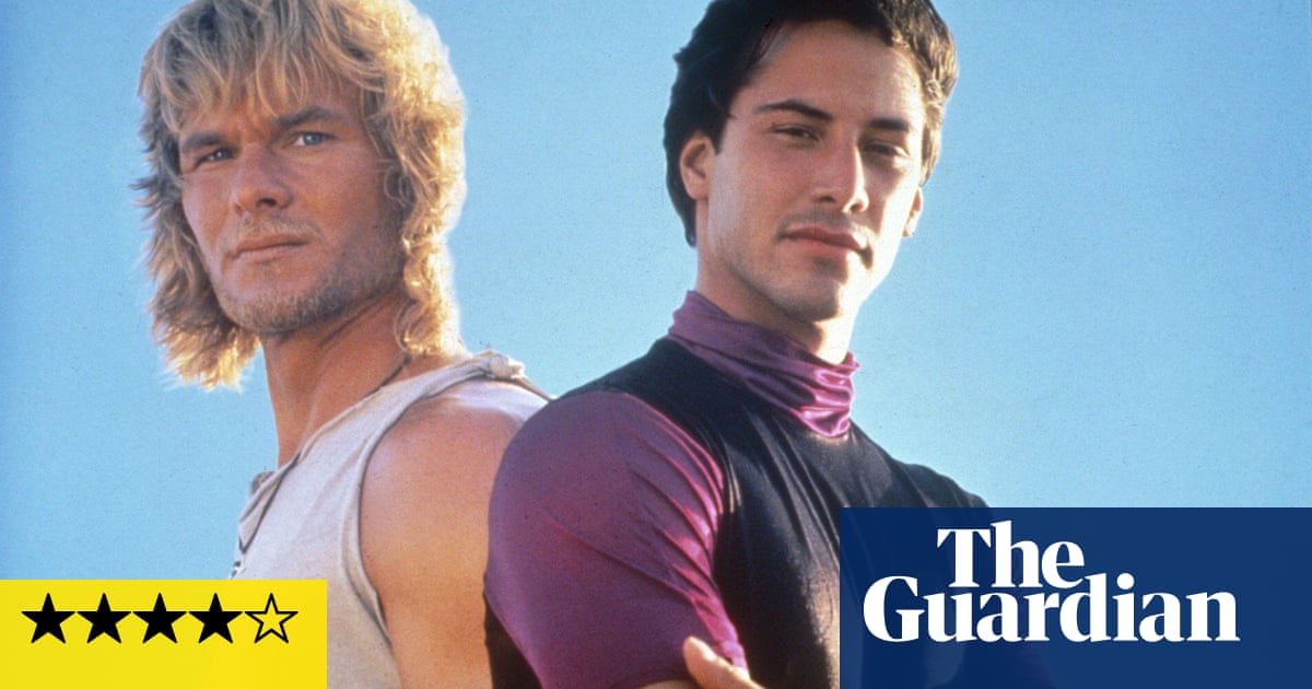 Point Break review – Keanu and Swayze ride the waves with freaky, genre-hopping style