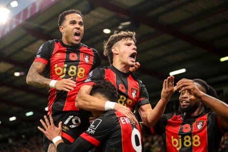 Bournemouth celebrate