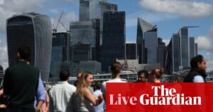 Rachel Reeves ‘not satisfied’ with summer slowdown as UK slips down G7 growth leaderboard – business live