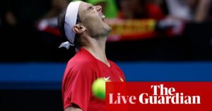 Rafael Nadal beaten at Davis Cup finals in potential tennis farewell – as it happened