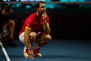 ‘We close the circle’: Rafa Nadal makes emotional exit after Davis Cup defeat