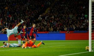 Atlético's Hitman bursts from Spider’s shadow to end 18-year wait at Barça | Sid Lowe