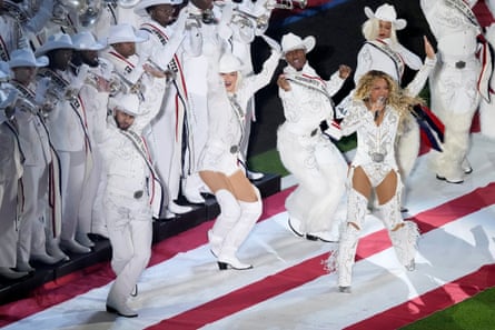 Beyoncé’s half-time performance.