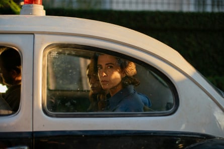 Actor Fernanda Torres in a scene from the film I’m Still Here, directed by Walter Salles.