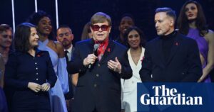 Elton John reveals he is unable to watch his own musical after losing eyesight