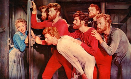 Jane Powell in Seven Brides for Seven Brothers.