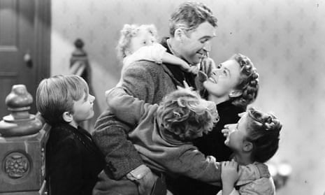 James Stewart and Donna Reed in It’s a Wonderful Life.