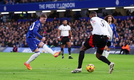 Cole Palmer rolls a finish through Issa Diop’s legs after a fine run to add to his collection of beautiful goals.