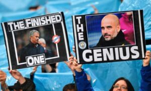 How Guardiola has fared against four different Manchester United managers