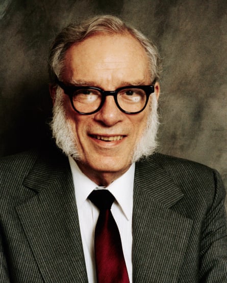 Isaac Asimov, the US sci-fi author