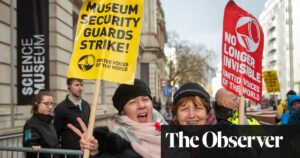 London museum security guards urge public to stay away in strikes over pay