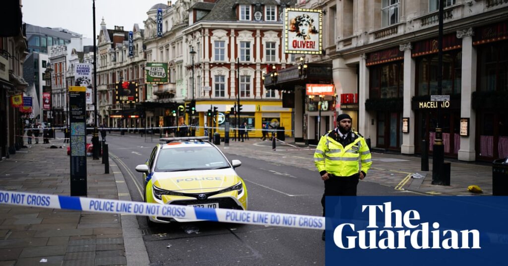 Man arrested after pedestrians hit by car in London’s West End