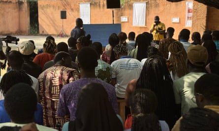 A meeting of the the Lomé Architectural Encounters forum at the Palais de Lomé