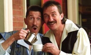 ‘To me, to uzi’: why Paul Chuckle as a gangster isn’t such a dramatic career change