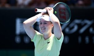 Ajla Tomljanović exacts swift revenge on Ashlyn Krueger at Australian Open