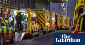 Ambulance crews stuck at A&E miss thousands of 999 calls a day in England