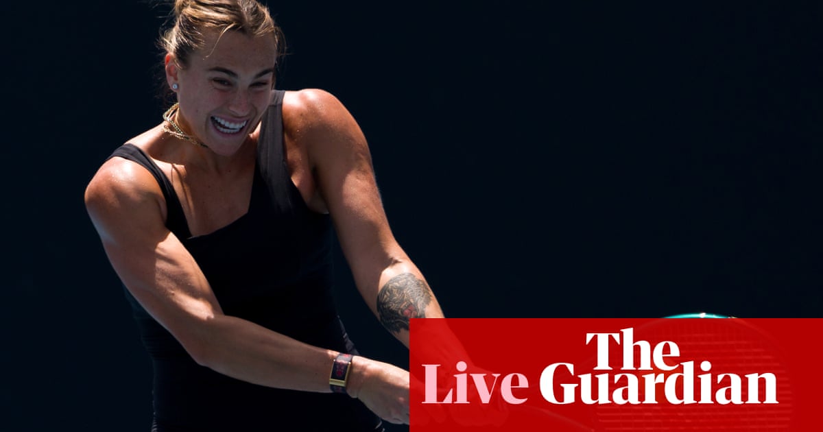 Australian Open 2025: Sabalenka in action, Alcaraz and Zverev to follow on day six – live