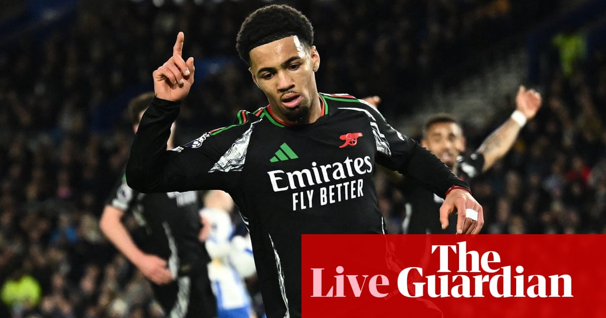 Brighton v Arsenal: Premier League – live