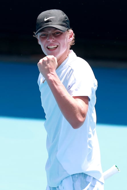 Cruz Hewitt crashes out of Australian Open qualifying in front of packed-out crowd