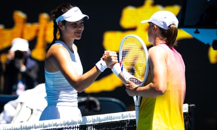 Emma Raducanu exits Australian Open after defeat to ruthless Iga Swiatek