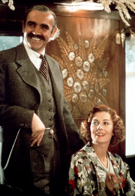 Sean Connery and Redgrave in Murder on the Orient Express. 