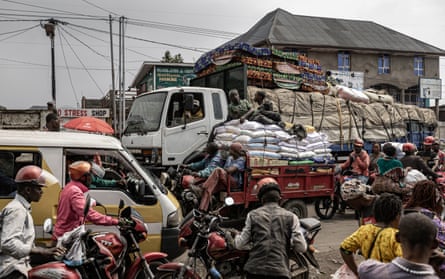 ‘I curse this war’: hunger and fear in Goma after rebel takeover