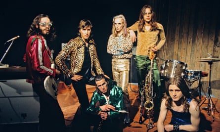 Roxy Music at Royal College of Art in London 1972