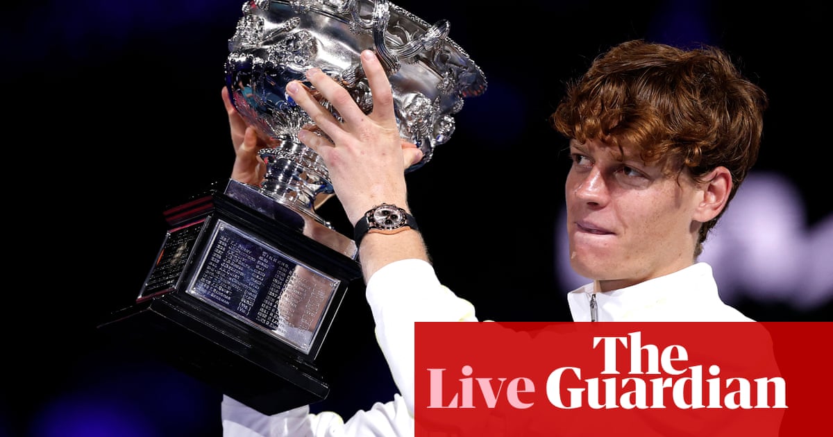 Jannik Sinner beats Alexander Zverev in Australian Open 2025 men’s singles final – as it happened