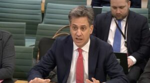 Miliband tells MPs UK needs to ‘speed up, not slow down’ in net zero drive – UK politics live