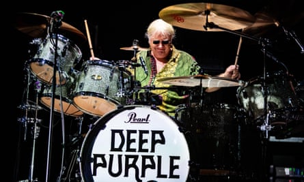 ‘You can create more by doing less’ … Ian Paice of Deep Purple.