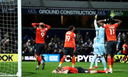 Rob Edwards claims ‘gods are against’ Luton as loss to QPR deepens drop fears