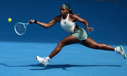 Coco Gauff was stretched to three sets by Belinda Bencic in a thrilling fourth round clash.