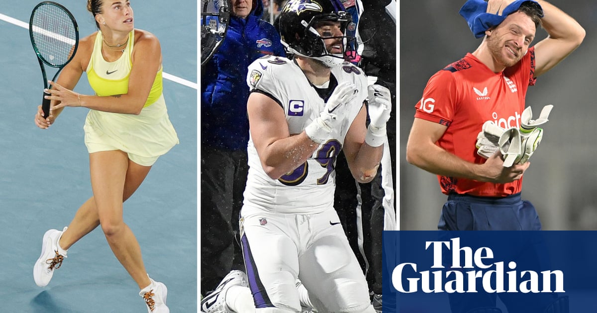 Sports quiz of the week: Australian Open, NFL and England cricket woe