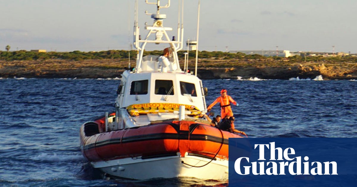 Twenty missing after falling from boat in rough seas off Libya’s coast