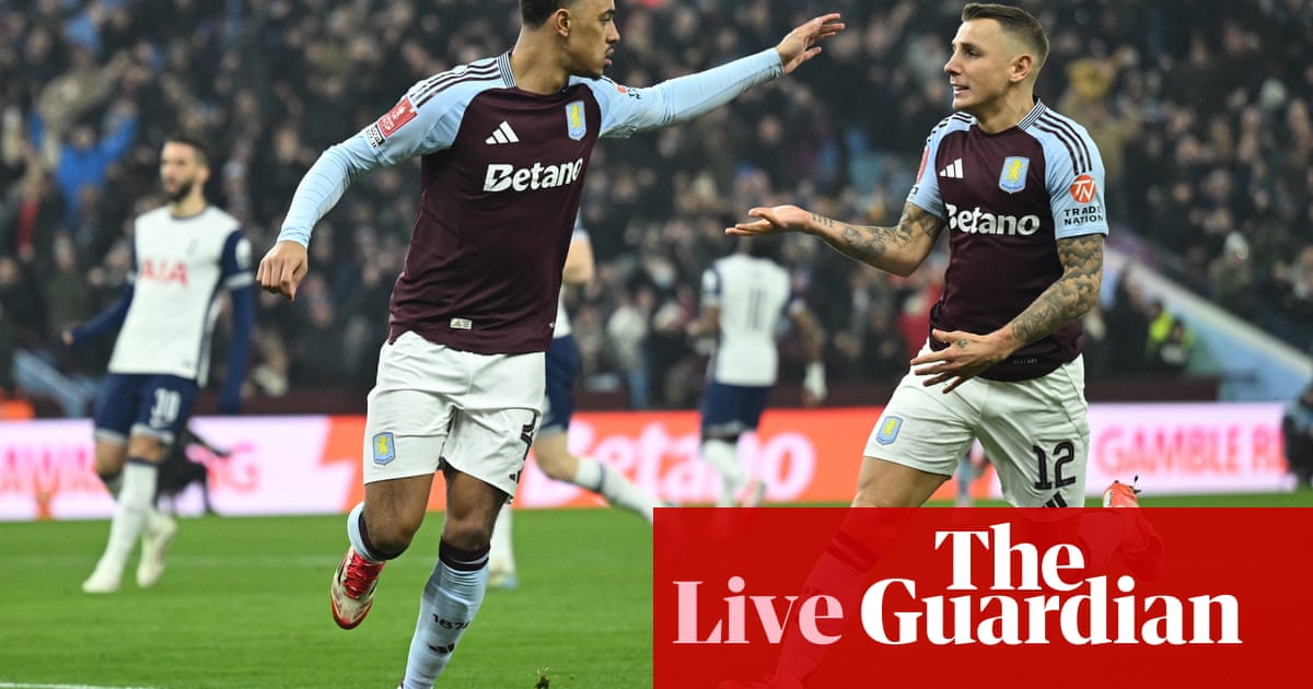 Aston Villa v Tottenham Hotspur: FA Cup – live