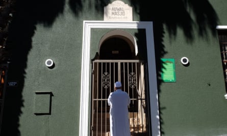 Gated entrance to Auwal Mosque