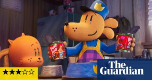 Dog Man review – goofy gags galore as the Franken-pooch takes on a fiendish feline