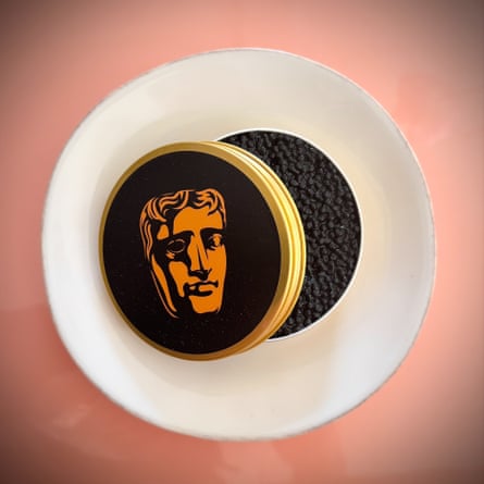 Edible popcorn bucket and vegan caviar on the menu as Baftas embrace sustainability