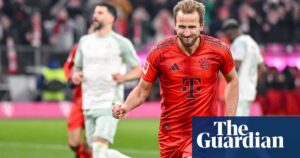 European roundup: Harry Kane scores twice as Bayern make it seven in a row