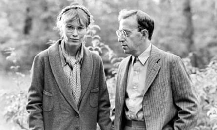 Mia Farrow and Woody Allen in Zelig